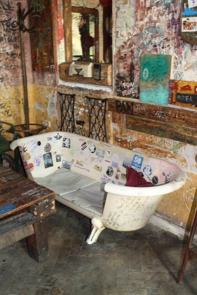 szimpla ruin bar à Budapest