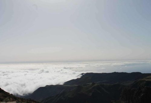 Au-dessus des nuages à Madère
