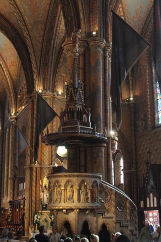Chair dans l'Eglise Mathias à Budapest
