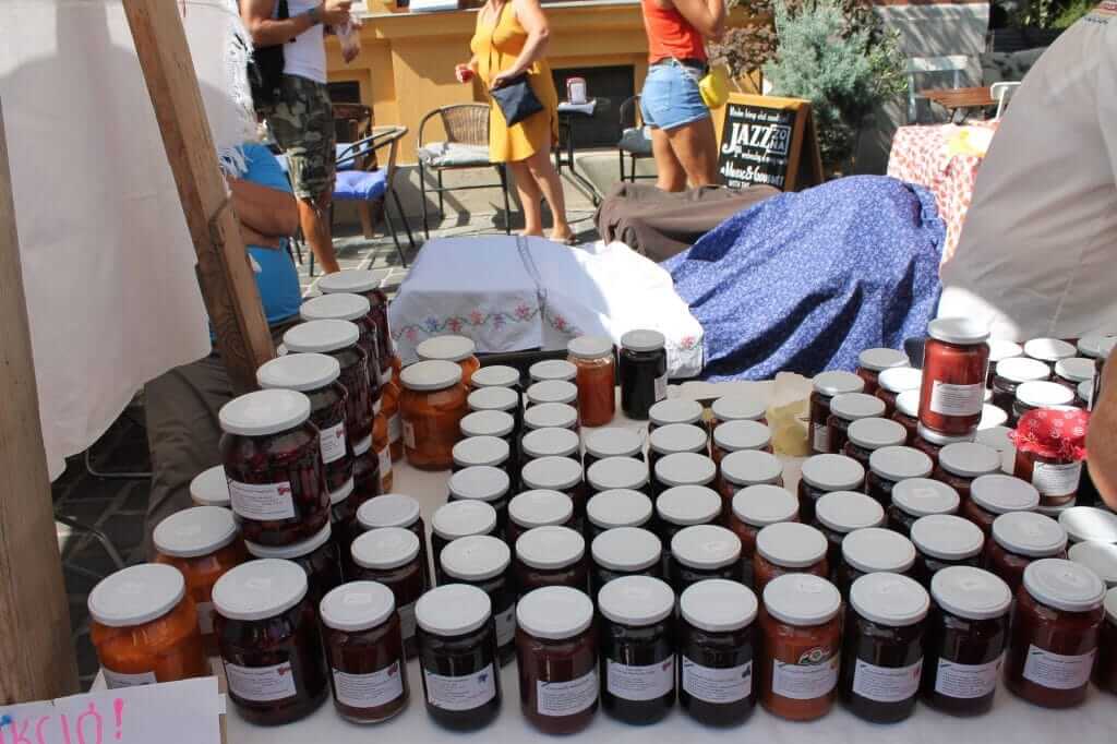 Marché des saveurs, les bonnes confitures à Budapest