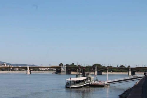 Pont marguerite à Budapest en Hongrie