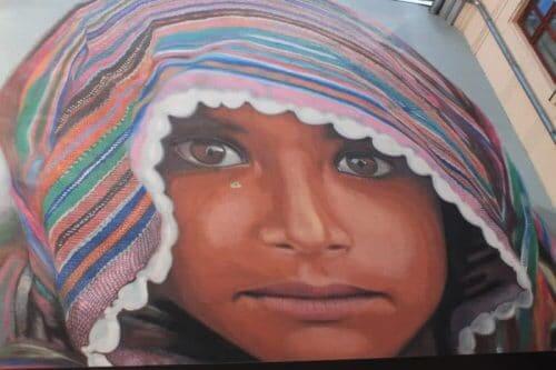 mur peint à Budapest