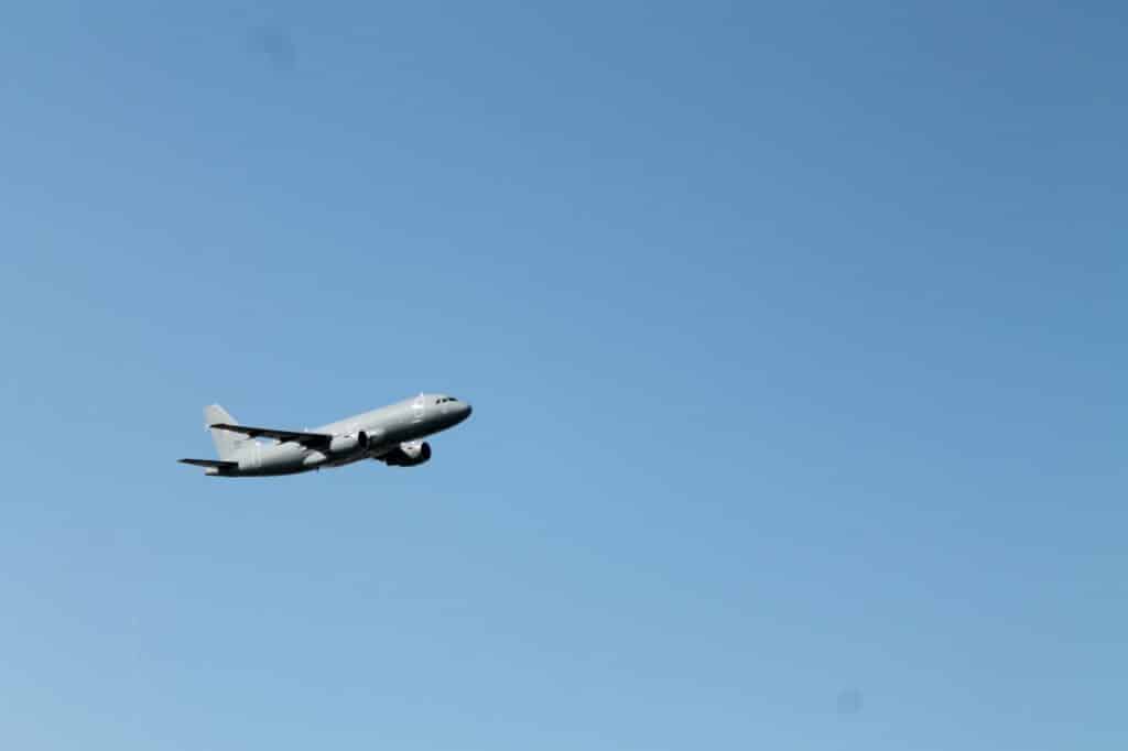 Fête nationale à Budapest, avion
