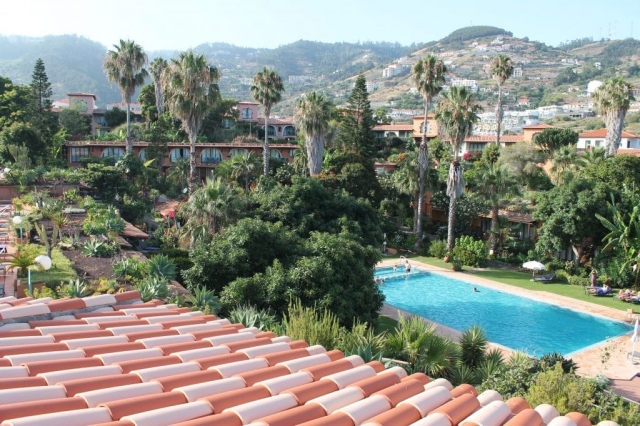 Piscine au Quinta splendida à Madère