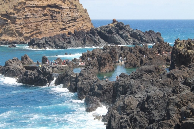 Porto Moniz Madère (4) piscines naturelles à Porto Moniz à Madère