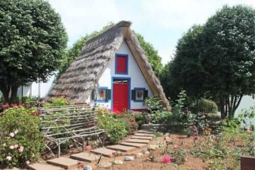 maison musée à Santana à Madère