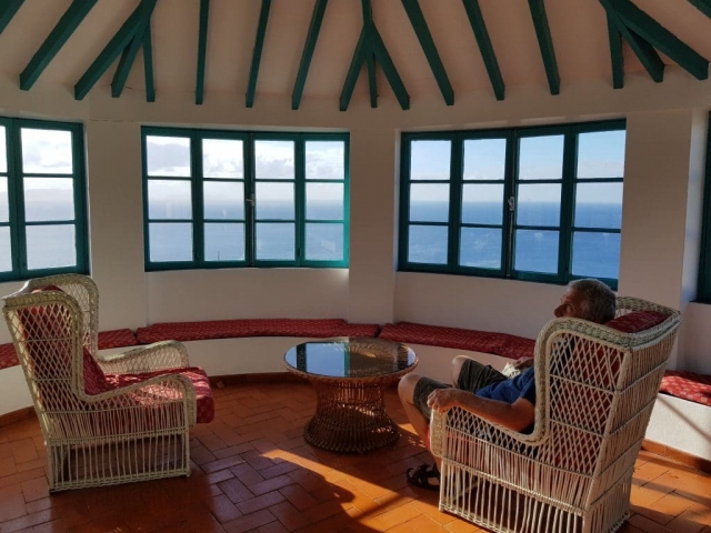 Veranda au Quinta splendida à Madère