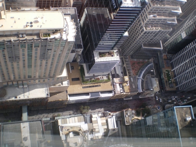 Buildings CBD Buildings dans le CBD depuis la Sydney Tower en Australie