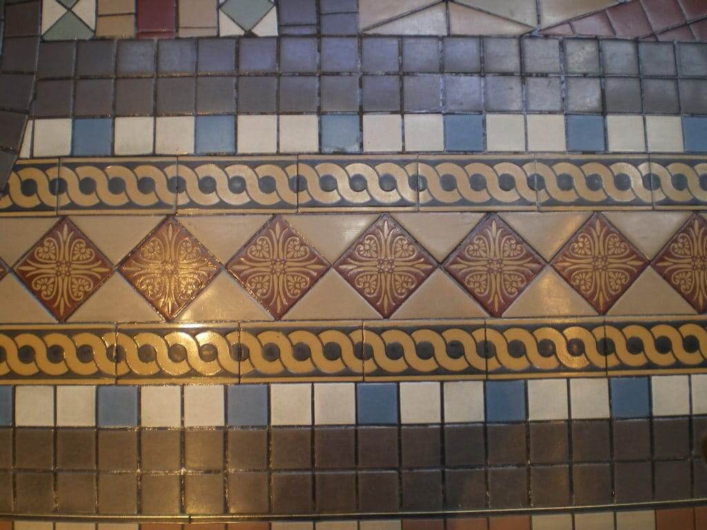 carrelage du Queen Victoria Building