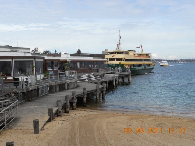 Manly Randonnée longeant la baie de Sydney (2) Ferry à Manly Sydney en Australie