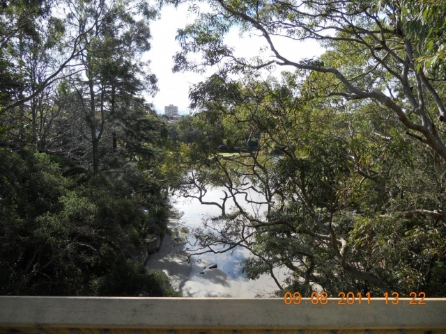 Manly scenic walk point de vue plage sur la Maly scenic walk en Australie