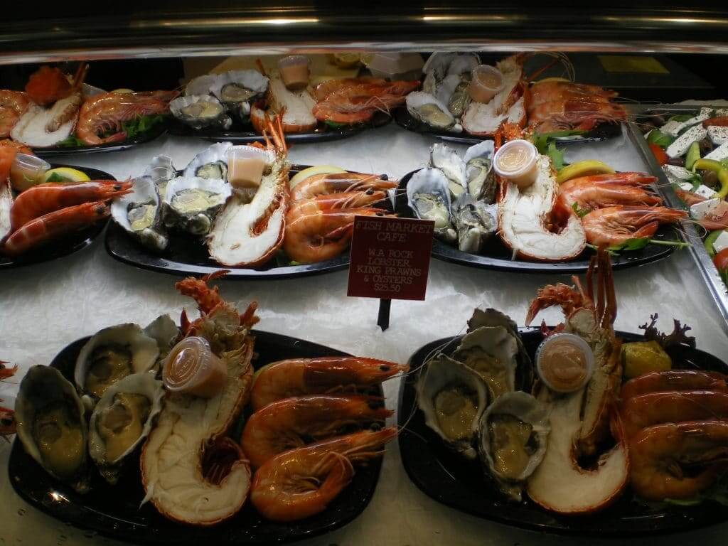 Fruits de mer marché aux poissons Sydney