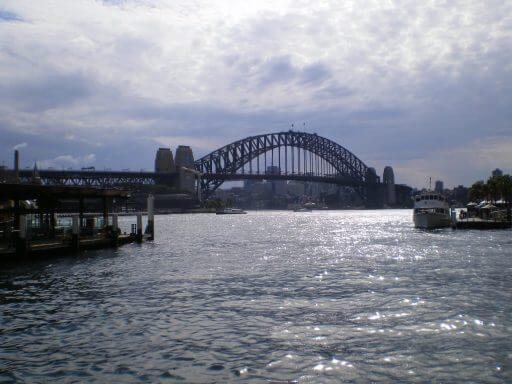 Harbour Bridge à Sydney Australie