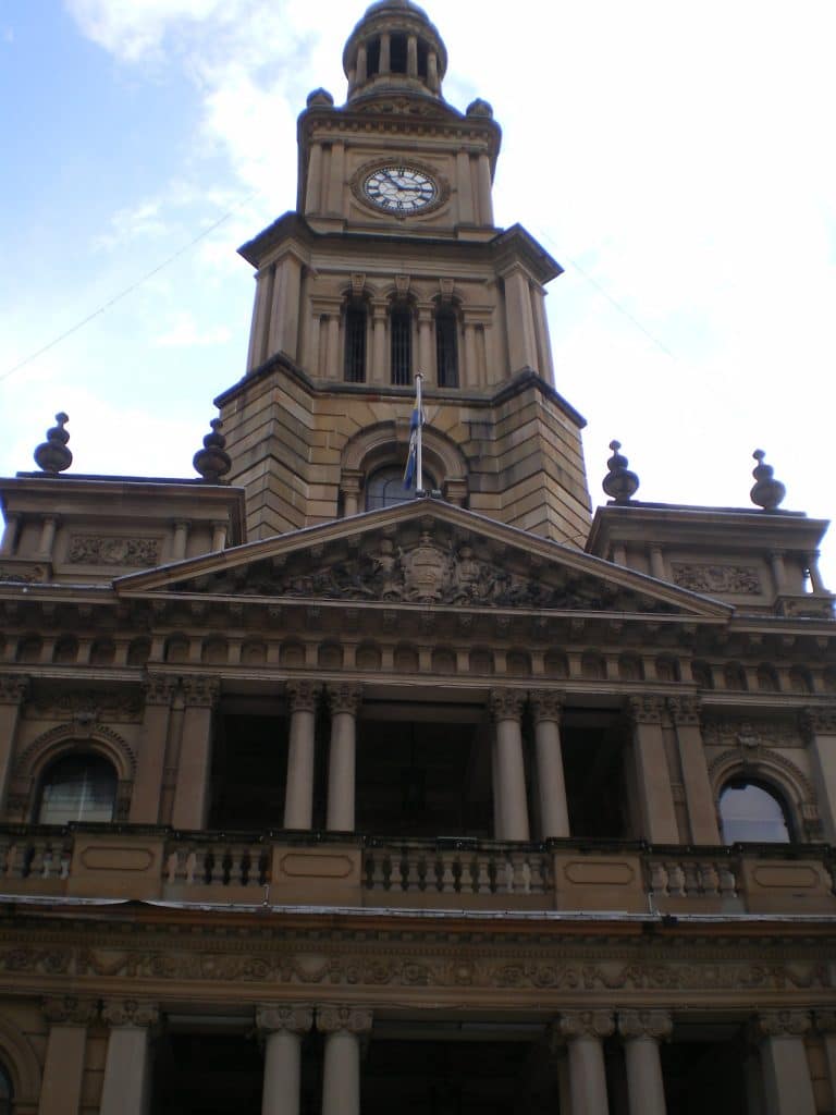 Town Hall à Sydney Australie