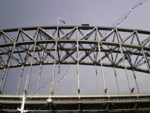 Harbour Bridge en détail en Australie
