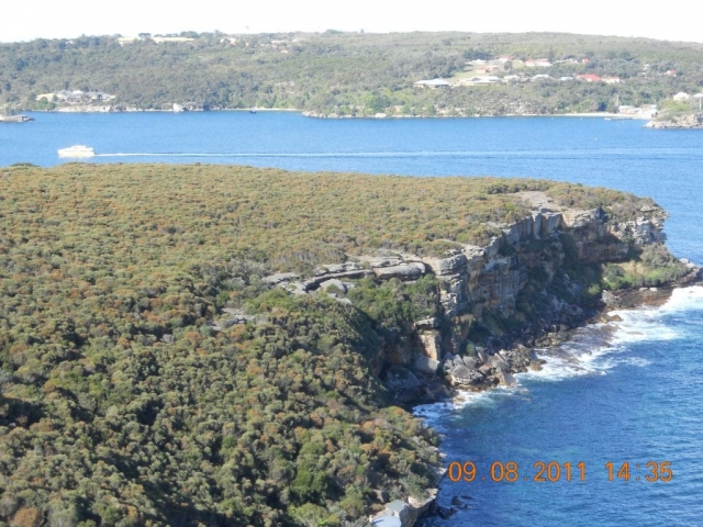 côte sur la Manly scenic walk côte déchiquetée sur la Manly scenic walk en Australie