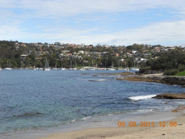 plage Manly scenic walk port sur la Manly scenic walk en Australie