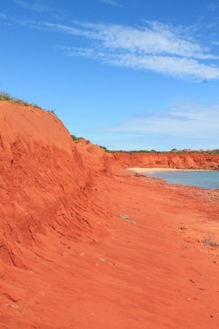 Côtes déchiquetées dans François Perron Park Côtes déchiquetées dans François Perron Park en australie