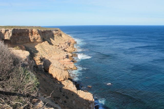 Falaises dans le parc de Kalbarri Falaises dans le parc national de kalbarri en Australie