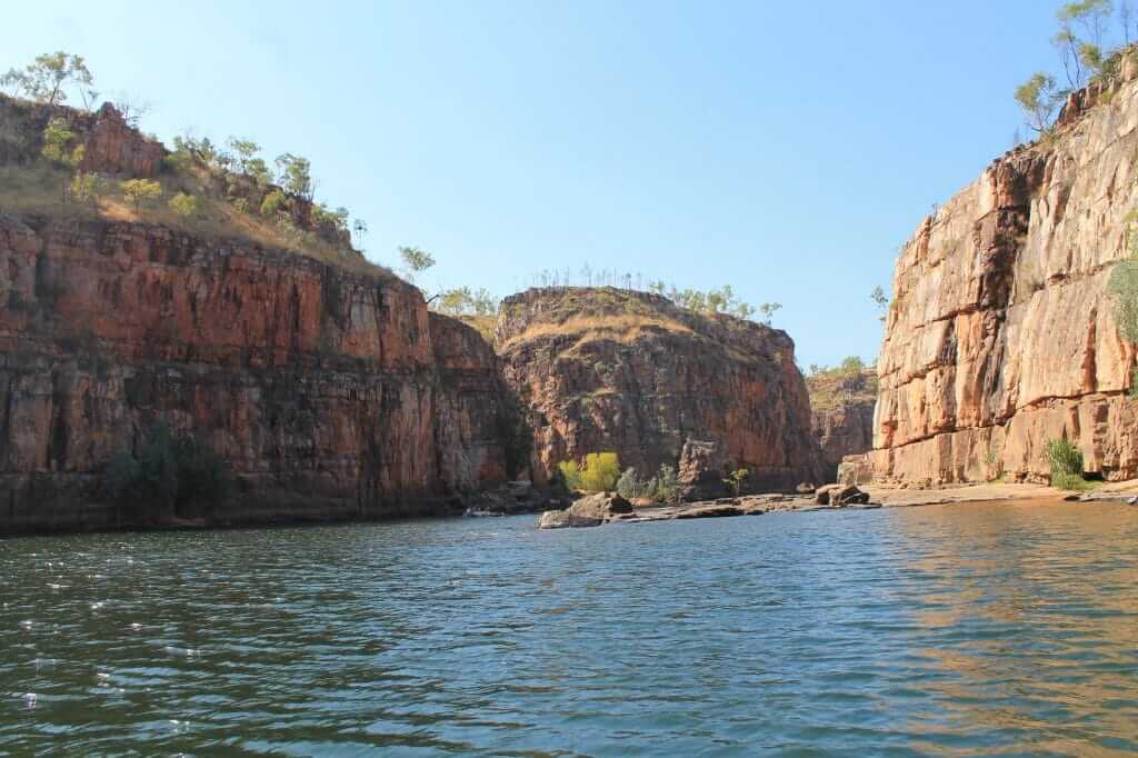 Gorge du parc de Mitmiluk en Australie