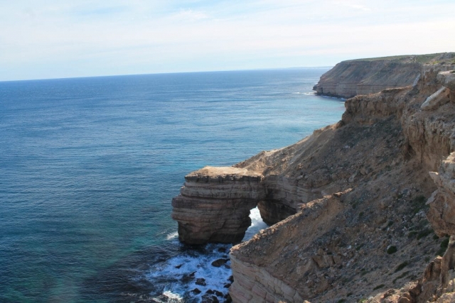 Natural Bridge dans le parc national de Kalbarri Natural Bridge dans le parc national de kalbarri en Australie