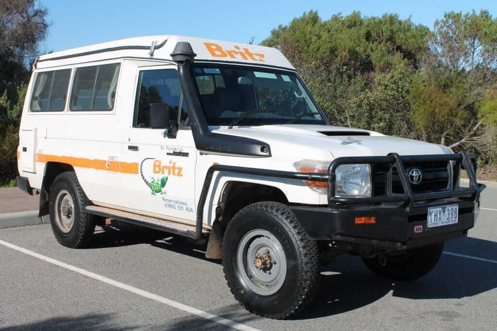Toyota Landcruiser 4x4 en Australie