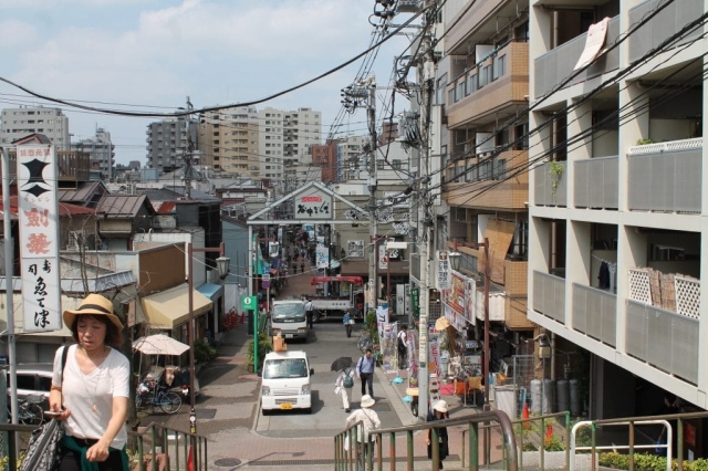 Entrée dans le quartier de Yanaka