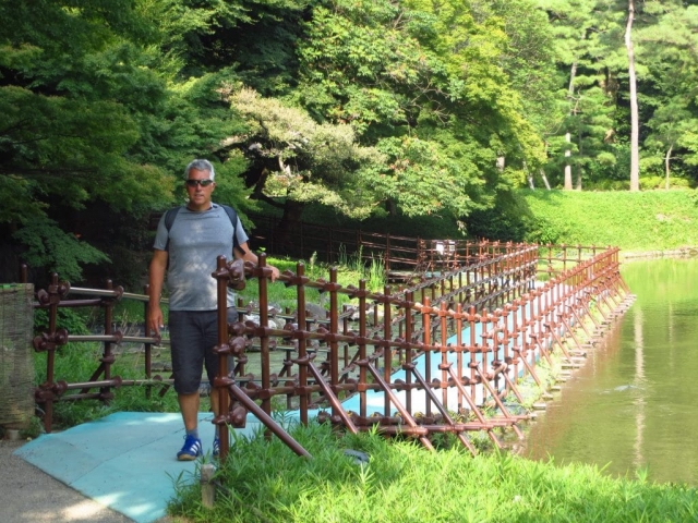 un pont du parc Koishikawa un pont du parc Koishikawa