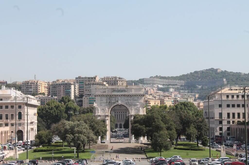 Arc de la victoire à Gênes