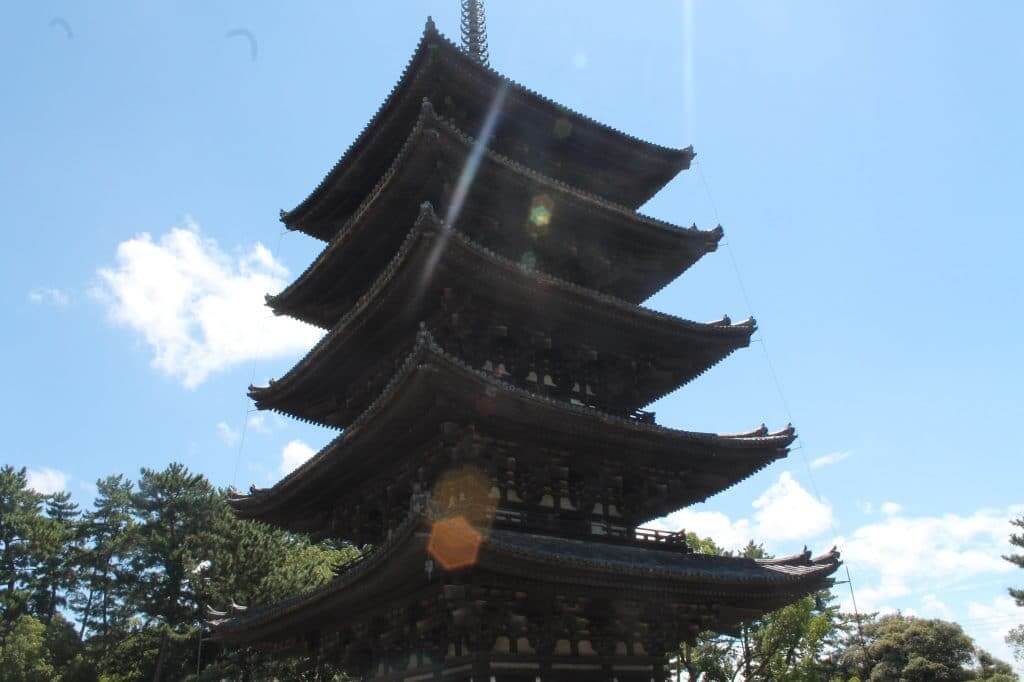 Pagode du temple Kofukuji à Nara