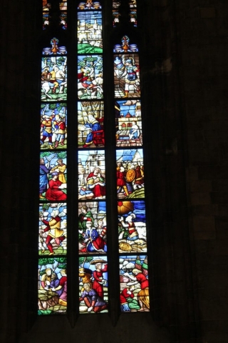 Vitrail Duomo à Milan Vitrail Duomo à Milan