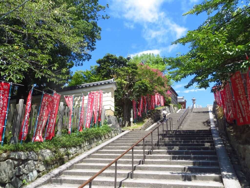 accès au temple Kofukuji