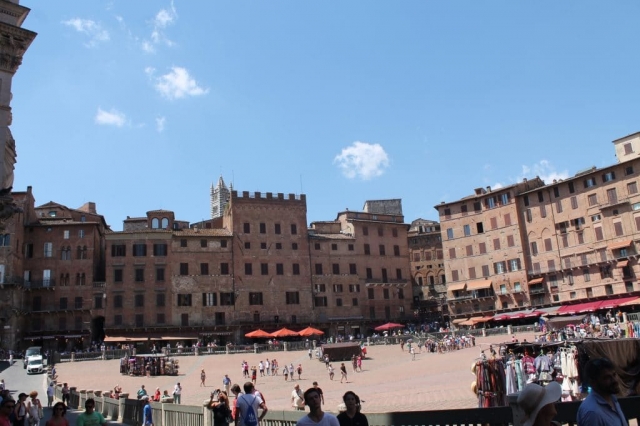 Piazza del Campo à Sienne Piazza del Campo à Sienne
