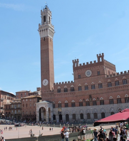 Piazza del Campo à Sienne Piazza del Campo à Sienne