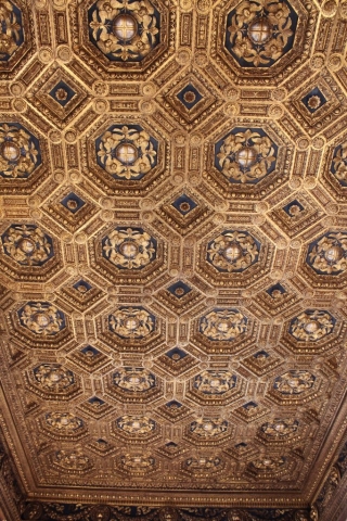 Plafond en caissons au palazzo Vecchio Plafond en caissons au palazzo Vecchio