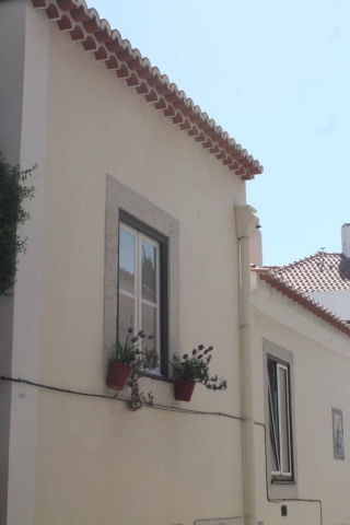 Rues et ruelles dans l'Alfama à Lisbonne