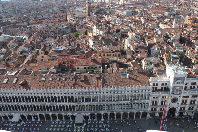 Vue sur Venise depuis le campanile St Marc (4) Vue sur Venise depuis le campanile St Marc