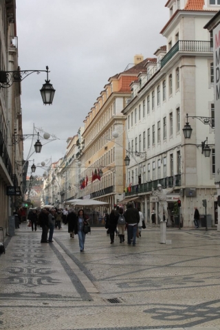 Rua Augusta à Lisbonne Rua Augusta à Lisbonne