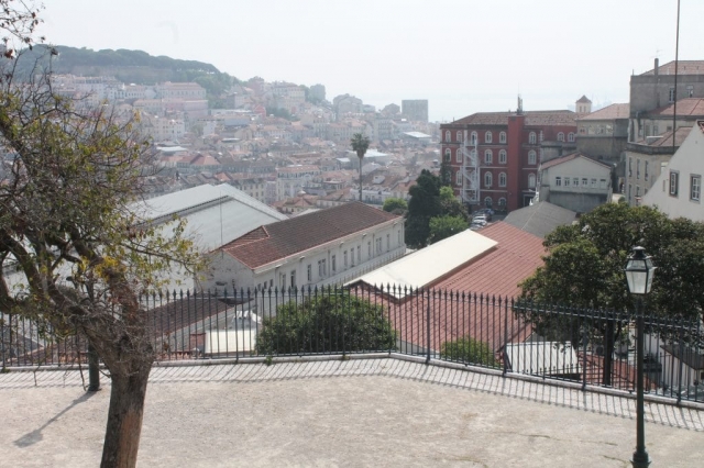 Vue depuis le miradouro de Pedro de Alcantara (2) Vue depuis le miradouro de Pedro de Alcantara