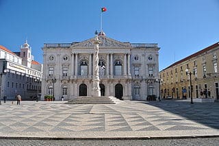 Praça do Municipio à Lisbonne