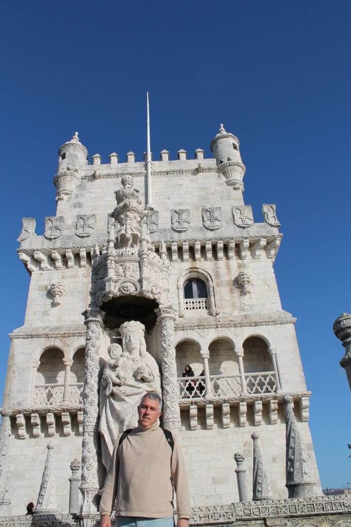 Façade tournée vers le Taje Torre de Belém