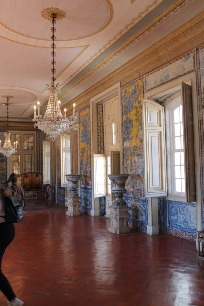 salle des azulejos Queluz