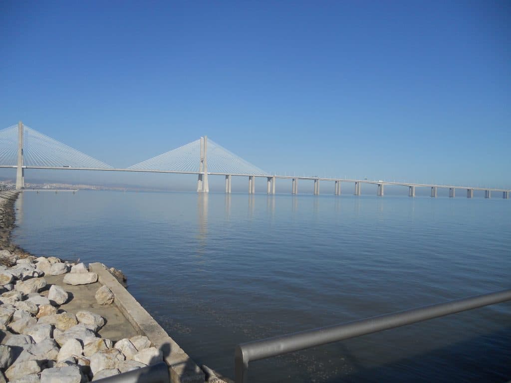 Pont Vasco de Gama à Lisbonne