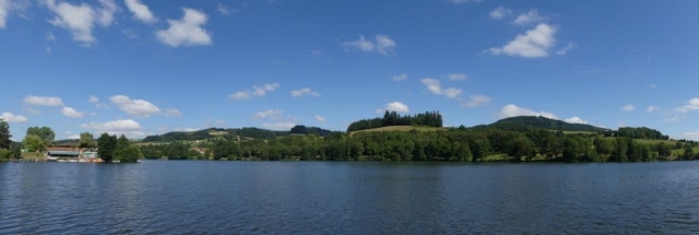 Lac des sapins vue sur le lac
