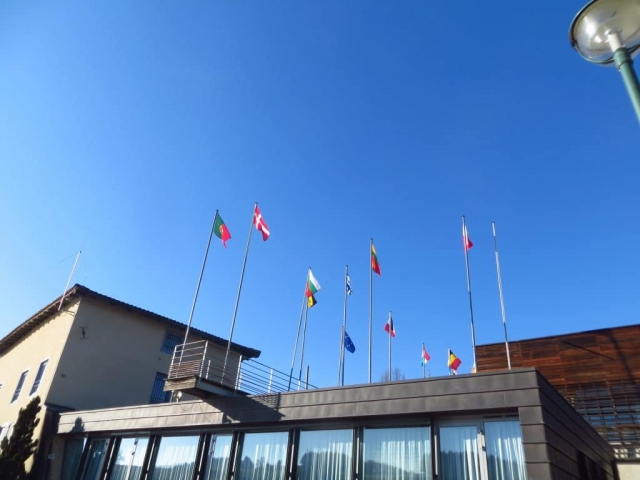 la maison de l'Europe au lac des sapins