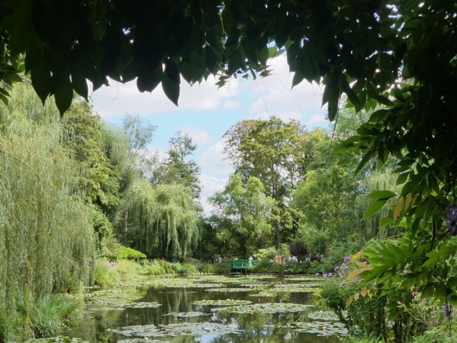 Pont du jardin d'eau à Giverny Pont du jardin d'eau à Giverny