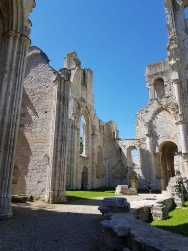 Les ruines de l'abbaye de Jumièges