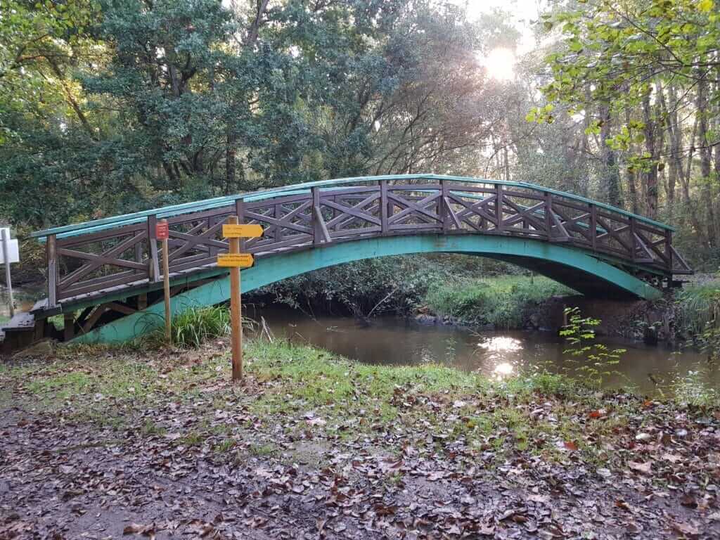 Circuit de Saint-Paul-le-Vieux Pont près de l'étang