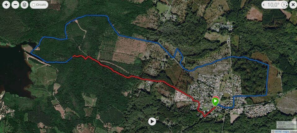 Circuit de Saint-Paul-le-Vieux Tracé