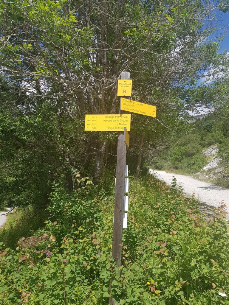 Randonnée du plan d'aval à Aussois